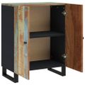 vidaXL Komoda 60x33x75 cm masívne regenerované drevo