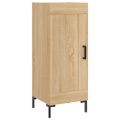 vidaXL Vysoká skrinka dub sonoma 34,5x34x180 cm spracované drevo