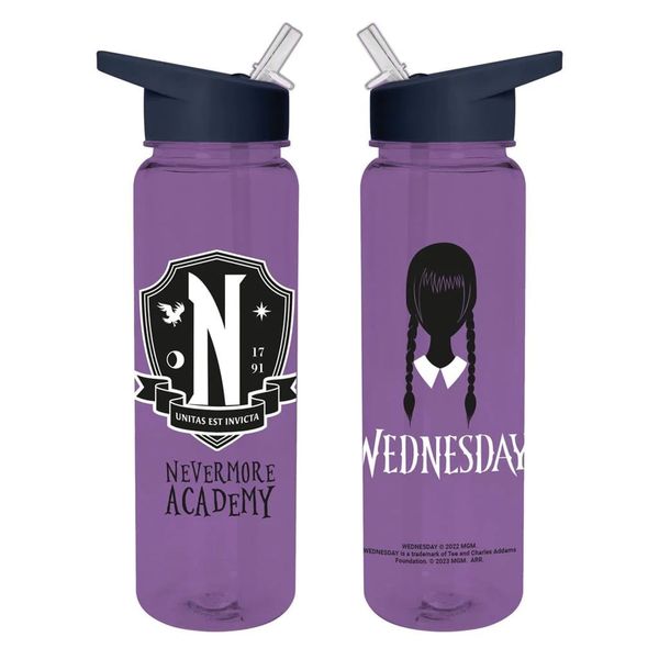 Fľaša Wednesday - Nevermore Academy
