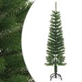 vidaXL Umelý úzky vianočný stromček s podstavcom 150 cm PE