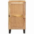 vidaXL Servírovacia skriňa Hnedá 40 x 33 x 75 cm Masívne mango drevo