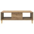 vidaXL Konferenčný stolík Remeselný dub 102 x 55 x 35 cm