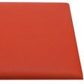 vidaXL Nástenné panely 12 ks červené 90x30 cm umelá koža 3,24 m²
