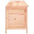 vidaXL Záhradný úložný box 198,5x50x56,5 cm jedľové masívne drevo