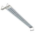 vidaXL Akváriová lampa LED 100-110 cm, hliník, IP67