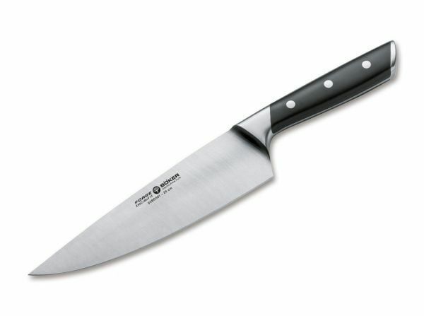 Böker Manufaktur 03BO501 Forge šéfkuchársky nôž 20 cm, čierna, plast ABS