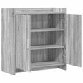 vidaXL Servírovacia skriňa Sivý Sonoma 72 x 36 x 80 cm