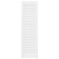 vidaXL Dvere skriniek Louvred Design 2 ks Biela 99x29,5 cm