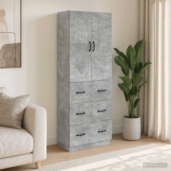 vidaXL Sada skríň 2 ks 66 x 34,5 x 87 cm Kompozitné drevo