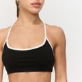 Športová podprsenka Varsity Black - GymBeam, veľkosť S