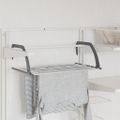 vidaXL Stojany na sušenie 2 ks 53x33x18 cm hliník