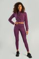 Dámska mikina Essential Cropped Hoodie Plum - STRIX, veľkosť XS, veľkosť oblečenia XS