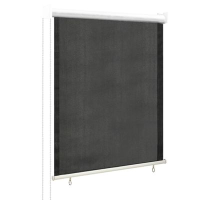 vidaXL Vonkajšia zatemňovacia roleta 80x140 cm antracitová
