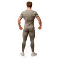 Bežecké legíny Pulse Vetiver - GymBeam, veľkosť M, veľkosť oblečenia M