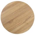 vidaXL Bistro stolík bledohnedý 50 cm MDF