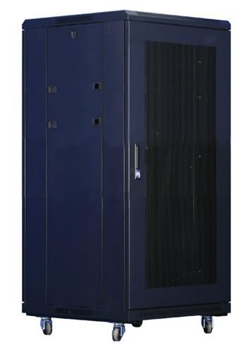 XtendLan 18U/800x1000 stojanový, černý, perforované dveře a záda Rozvadec, 19", stojanový, rozebíratelný, výška 18U, 800 x 1000, perforované dvere a záda, vcetne zemnicu, cerný