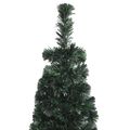 vidaXL Úzky umelý vianočný stromček+stojan 240 cm, optické vlákno
