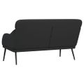 vidaXL Lavička čierna 110x76x80 cm umelá koža