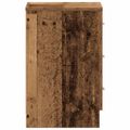 vidaXL Nočné skrinky 2 ks Staré drevo 38x35x55 cm Konštruktérske drevo