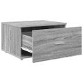 vidaXL Zásuvkový kabinet 55 x 45 x 31 cm Sivý Sonoma