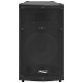 vidaXL Profesionálny pasívny hifi reproduktor 150 W čierny 37x37x64cm