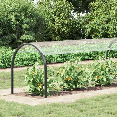 vidaXL Pokrytie rastlín Priehľadná 10 x 1,5 m PVC