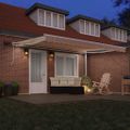vidaXL Sklopná markíza Viacfarebný 450 × 350 cm Tkanina a hliník