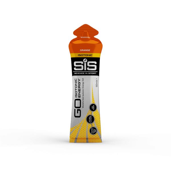 GO Izotonický energetický gél - Science in Sport, pomaranč, 60 ml