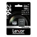 Karta pamäte Lexar High-Performance Silver Plus microSDXC 256GB + adaptér