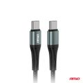 Kábel 'USB-C na USB-C 60W 100cm FullLINK AMIO-03914