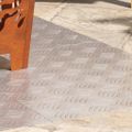 vidaXL Schodový rošt 4 ks 60 x 50 cm Strieborná Hliník Obdĺžnikový