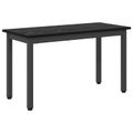 vidaXL lavička Čierny dub 80 x 35 x 45 cm Kompozitné drevo