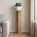vidaXL Stojan na rastliny Dub artisan 25 x 25,5 x 80,5 cm