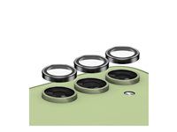 PanzerGlass HoOps Samsung Galaxy A55 5G ochranné krúžky pre šošovky fotoaparátu - čierny hliník/sklo