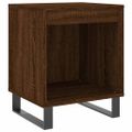 vidaXL Nočné stolíky 2 ks hnedý dub 40x35x50 cm kompozitné drevo