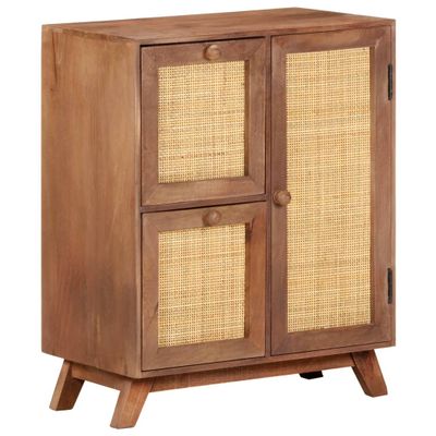 vidaXL Komoda 60x35x75 cm masívne mangovníkové drevo