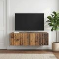 vidaXL Nástenná TV skrinka 98 x 41 x 30 cm Staré drevo