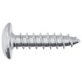 vidaXL Skrutka 2 ks Strieborná M4 x 16 mm Oceľ
