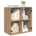 vidaXL Nástenná skrinka 68 x 37 x 68,5 cm Kompozitné drevo