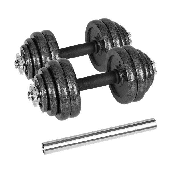 Litinné hmotnosti nastaviteľné 30 kg, REBEL ACTIVE RBA-2327-30