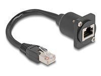 D-Type RJ45 kábel zástrčka na zásuvku Cat.5e bl