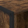 vidaXL Knižnica 99.5 x 30 x 108.5 cm Kompozitné drevo Dymová dub