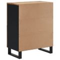 vidaXL Komoda so 4 dvierkami 60x33x75 cm masívny mangovník