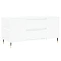 vidaXL Konferenčný stolík biely 102x44,5x50 cm kompozitné drevo