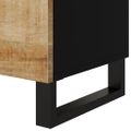 vidaXL Nočná skrinka 50x33x62 cm masívny mangovník a spracované drevo