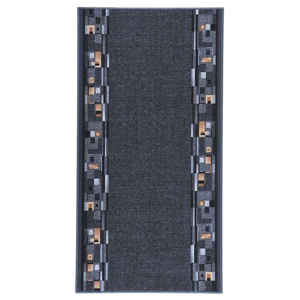 vidaXL Koberec behúň antracitový 100x200 cm protišmykový