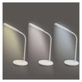 LED stolná lampa EMOS Z7637W OSCAR, biela