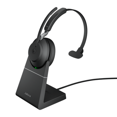Jabra Evolve2 65/Mono/BT/Bezdrať/MS/Stand/Čierna