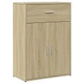 vidaXL Komody 2 ks dub sonoma 60x30x84 cm kompozitné drevo