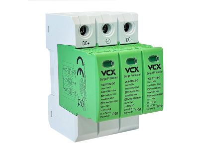 Prepäťová ochrana VCX DC trieda T1T2 (B+C) 3P 1200V 12,5kA GREEN